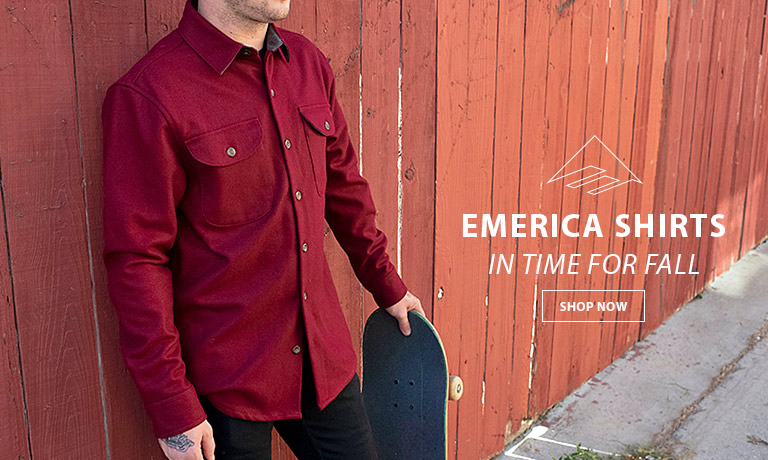 Emerica Shirts in Time for Fall!